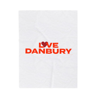 Love Danbury Velveteen Plush Blanket