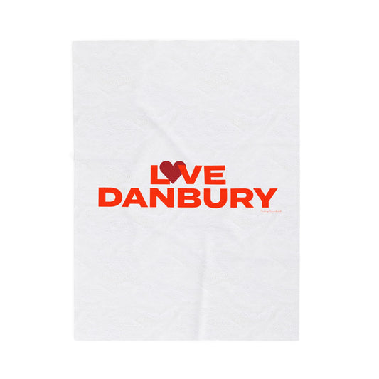 Love Danbury Velveteen Plush Blanket