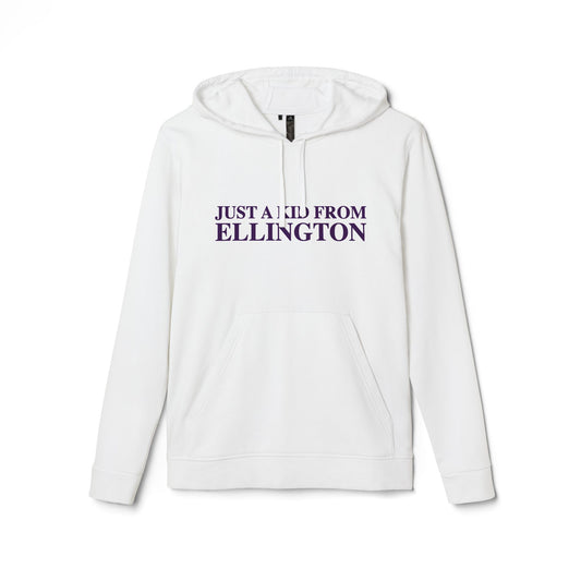 Just a kid from Ellington adidas Unisex Fleece Hoodie
