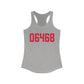 06468 Monroe Connecticut Zip Code Women's Ideal Racerback Tank Top