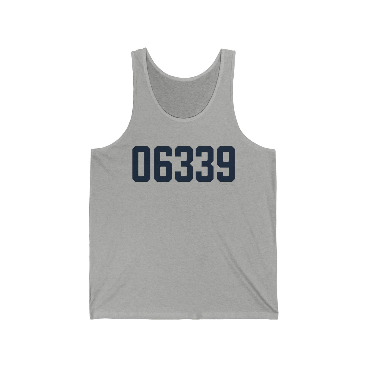 06339 Ledyard Connecticut Zip Code Unisex Jersey Tank Top