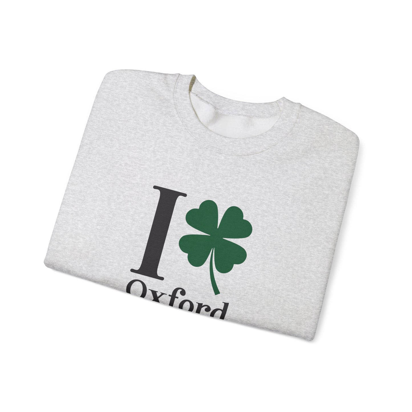 I Clover Oxford Unisex Heavy Blend™ Crewneck Sweatshirt