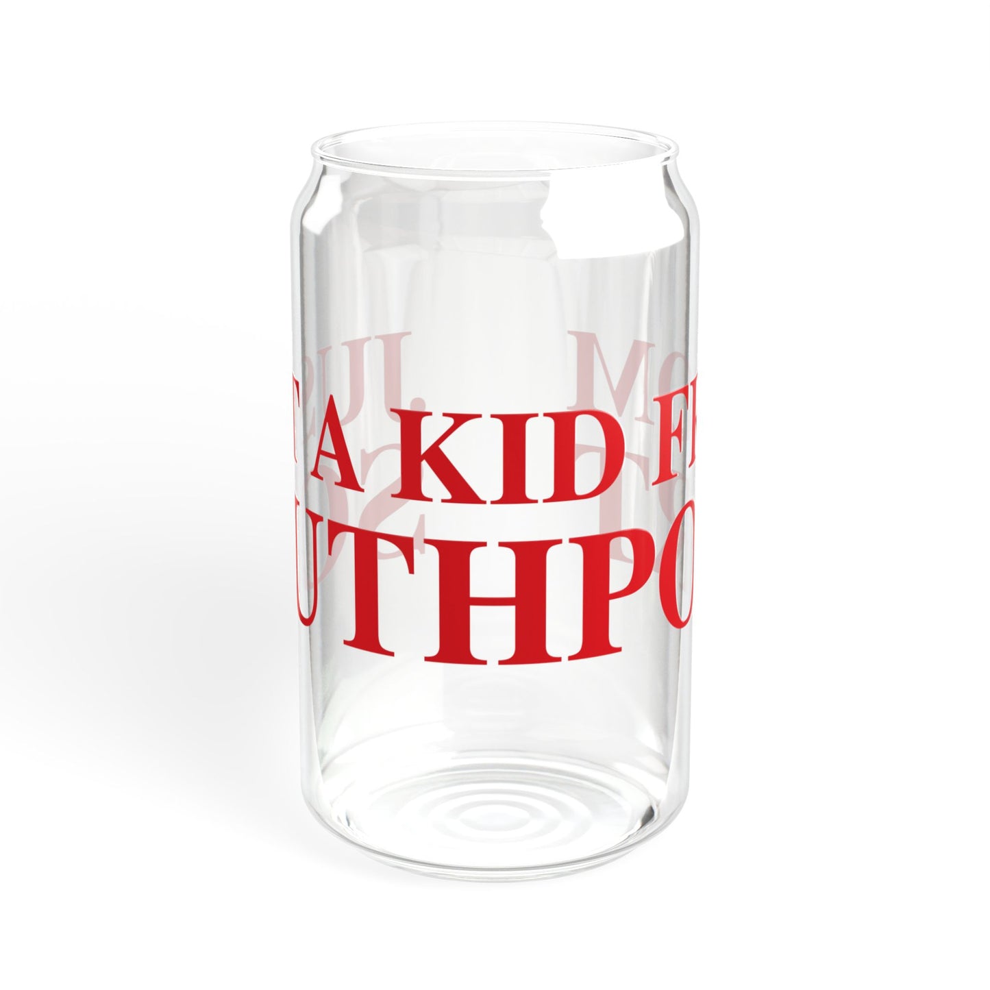 Just a kid from Southport Sipper Glass, 16oz