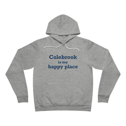 Colebrook is my Happy Place Unisex Sponge Fleece Pullover Hoodie