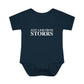 Just a kid from Storrs Infant Baby Rib Bodysuit