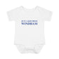 Just a kid from Windham Infant Baby Rib Bodysuit
