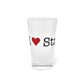 I Heart Stratfield. Pint Glass, 16oz