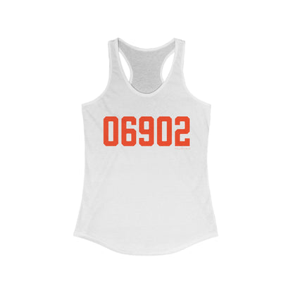 06902 Stamford Connecticut Zip Code Women's Ideal Racerback Tank Top