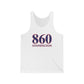 860 Stonington Red White & Blue Unisex Jersey Tank Top