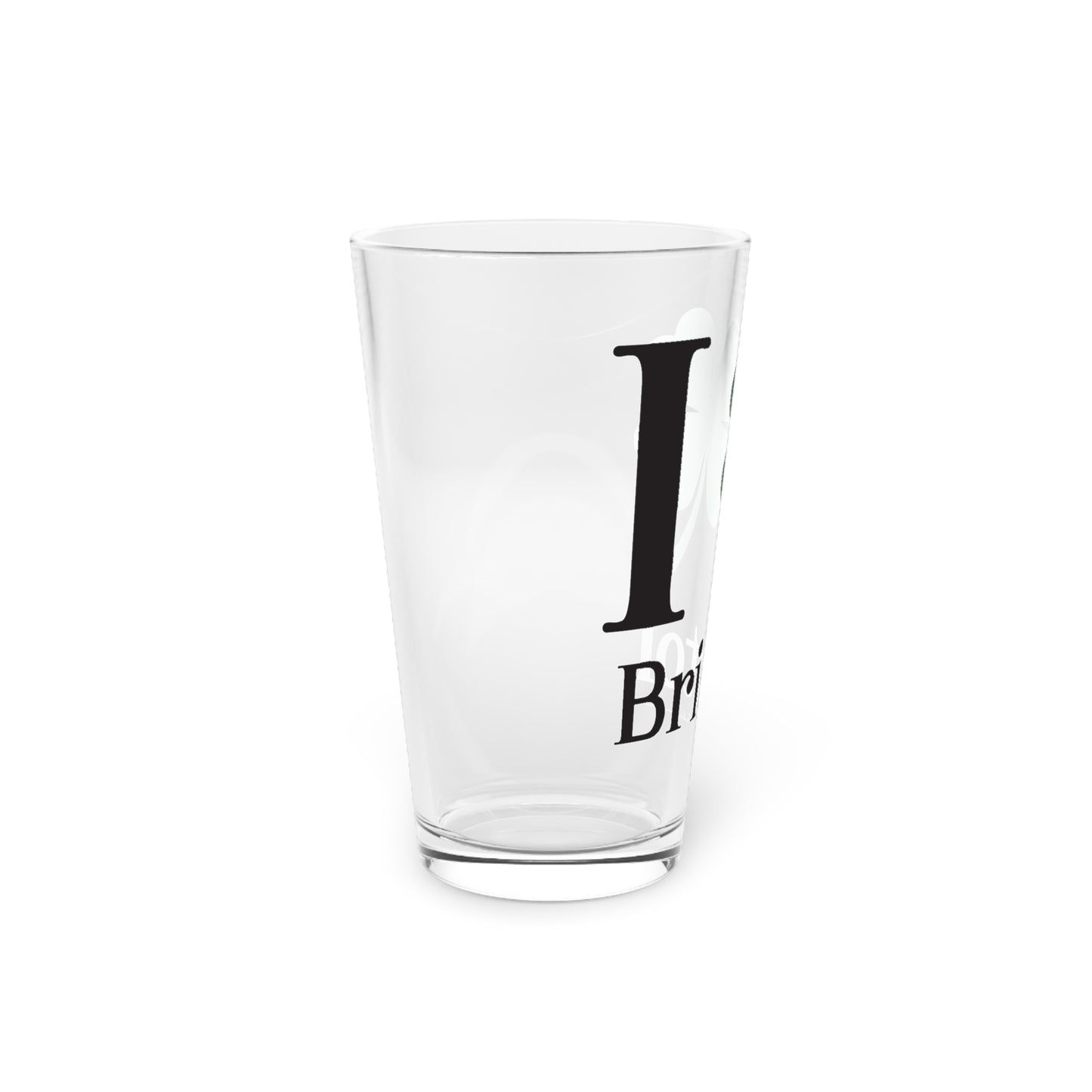 I Clover Bristol Pint Glass, 16oz