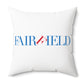 41 Tilt Fairfield Spun Polyester Square Pillow