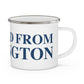 Just a kid from Washington Enamel Camping Mug
