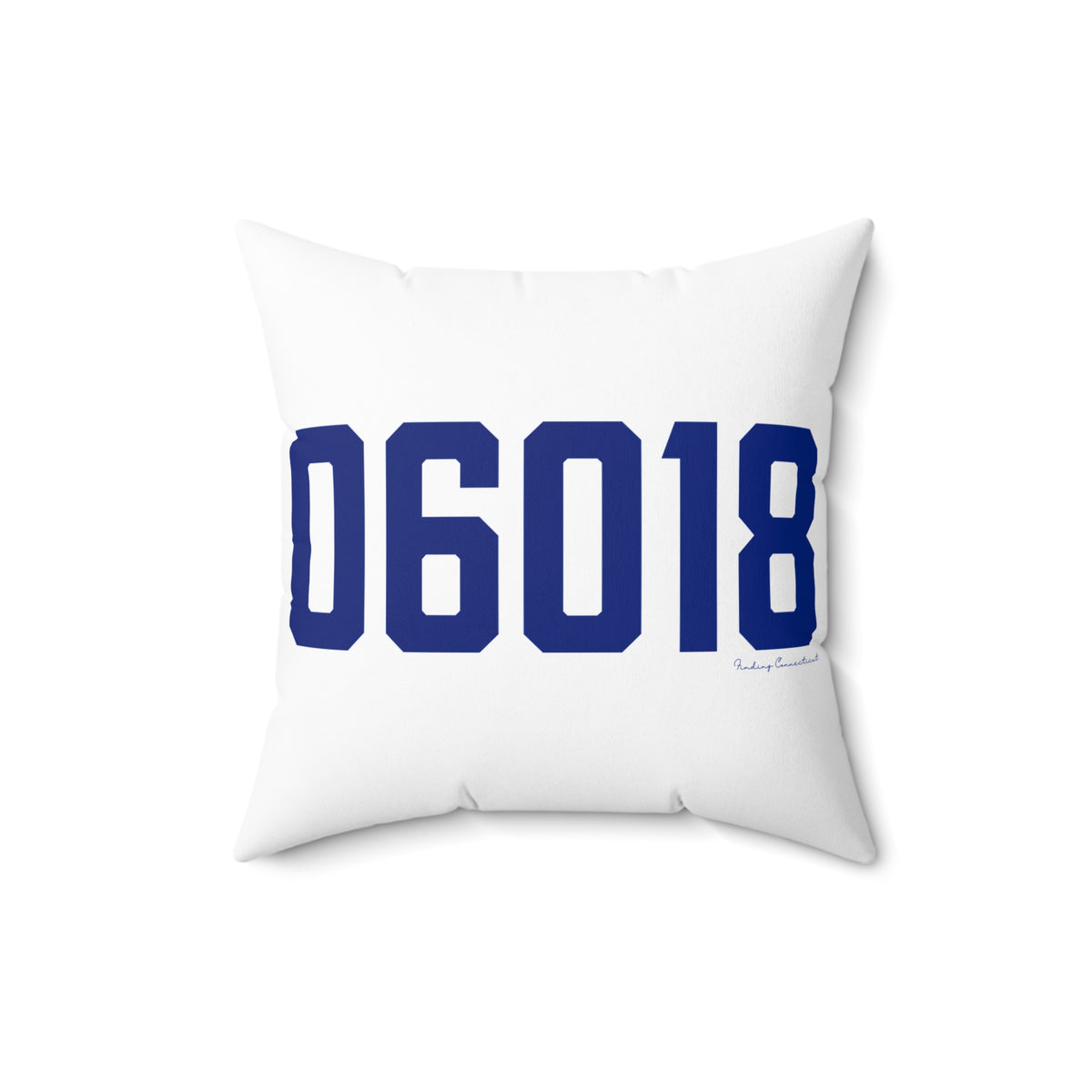 06018 North Canaan Connecticut Zip Code Polyester Square Pillow
