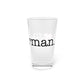 I Heart Sherman. Pint Glass, 16oz