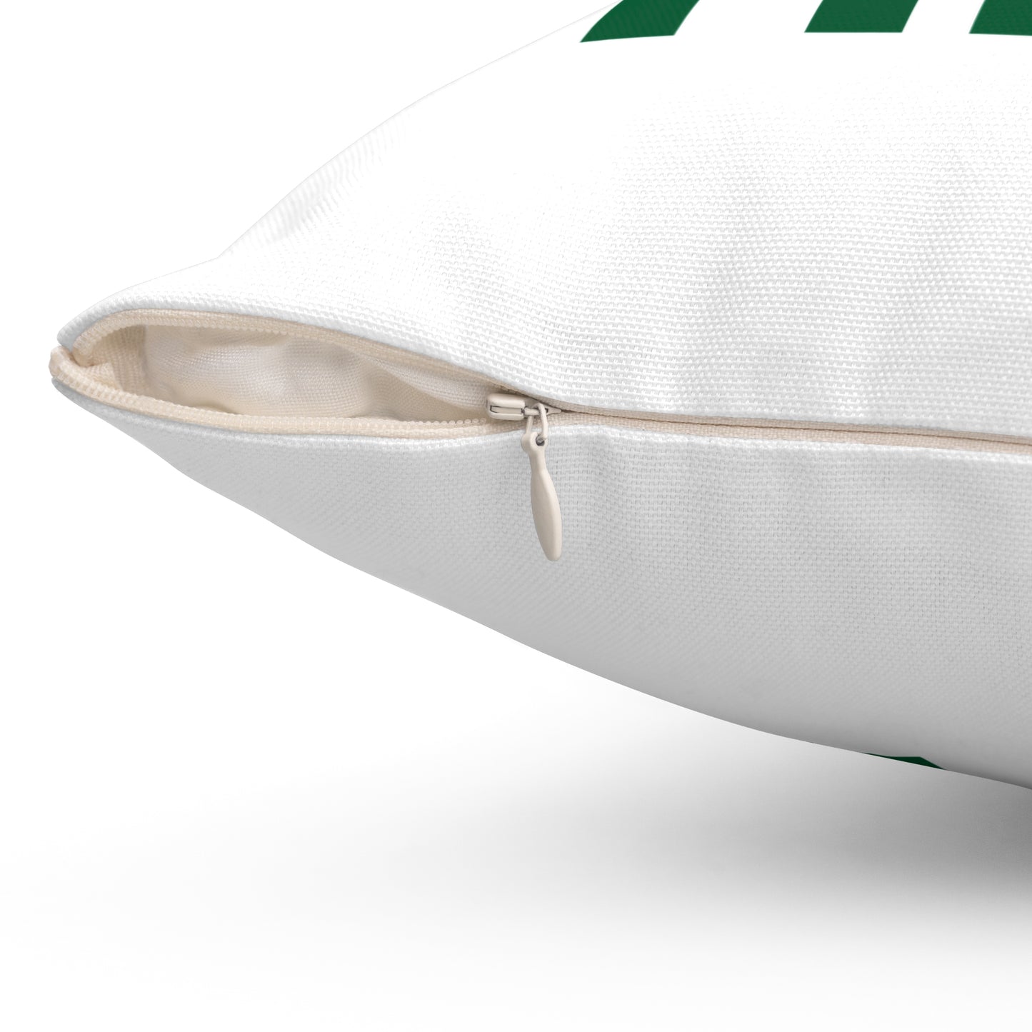 Two O’ Three Spun Polyester Square Pillow Lucky Green – St. Patrick’s Day