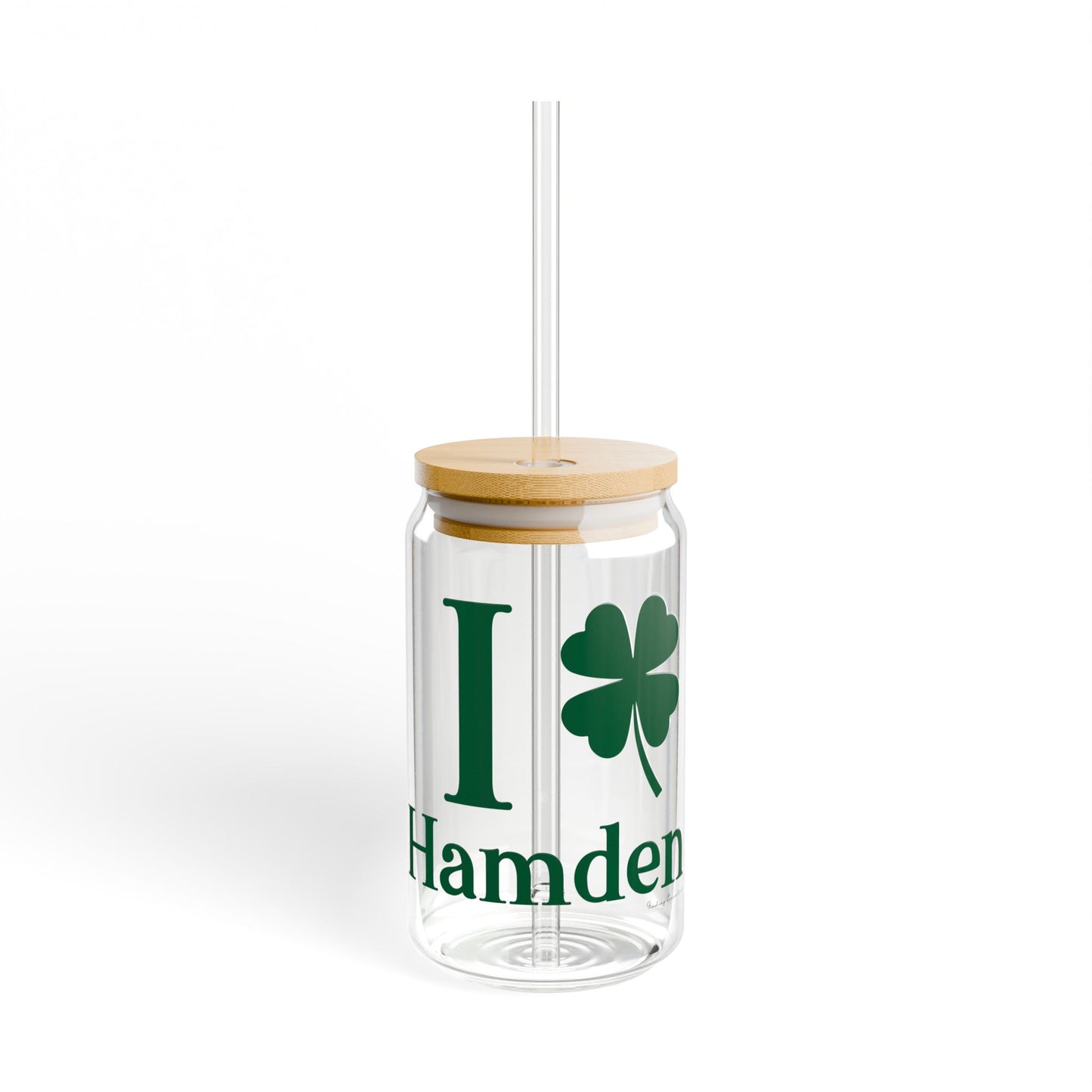 I Clover Hamden Sipper Glass, 16oz