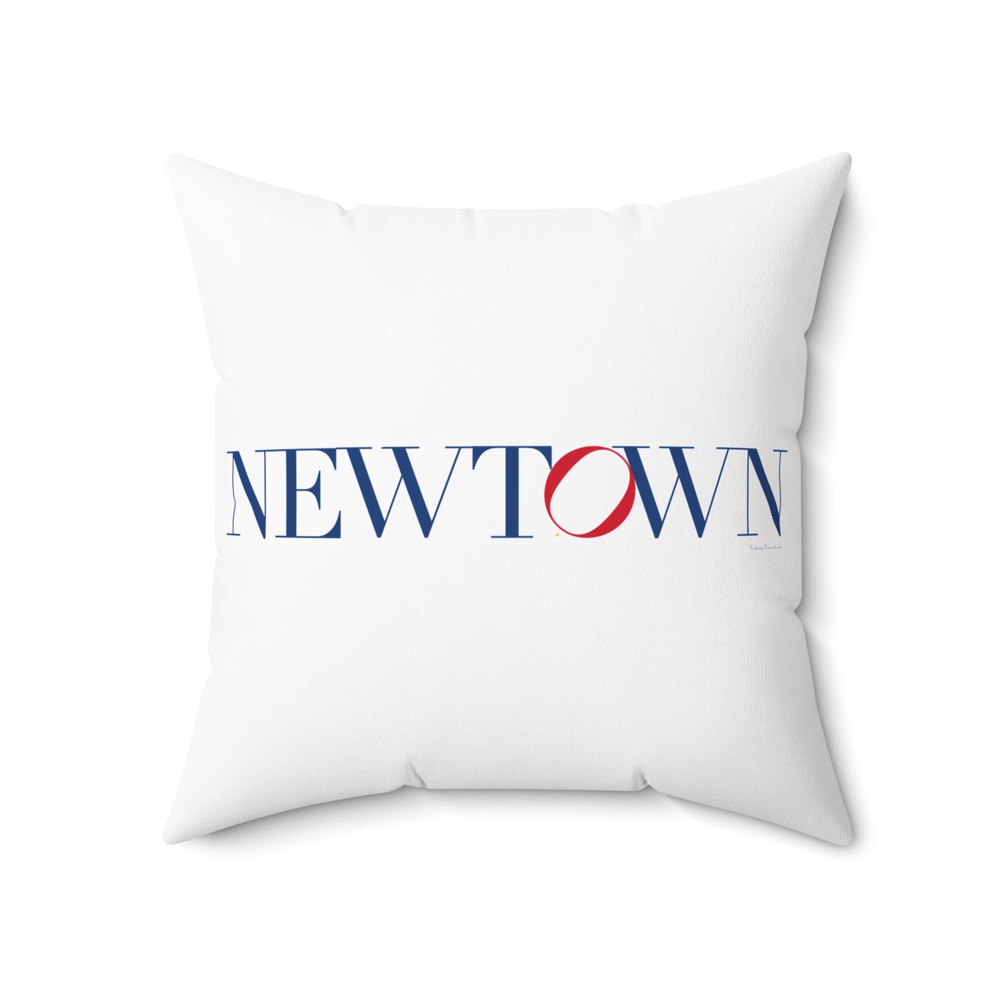 41 Tilt Newtown Spun Polyester Square Pillow