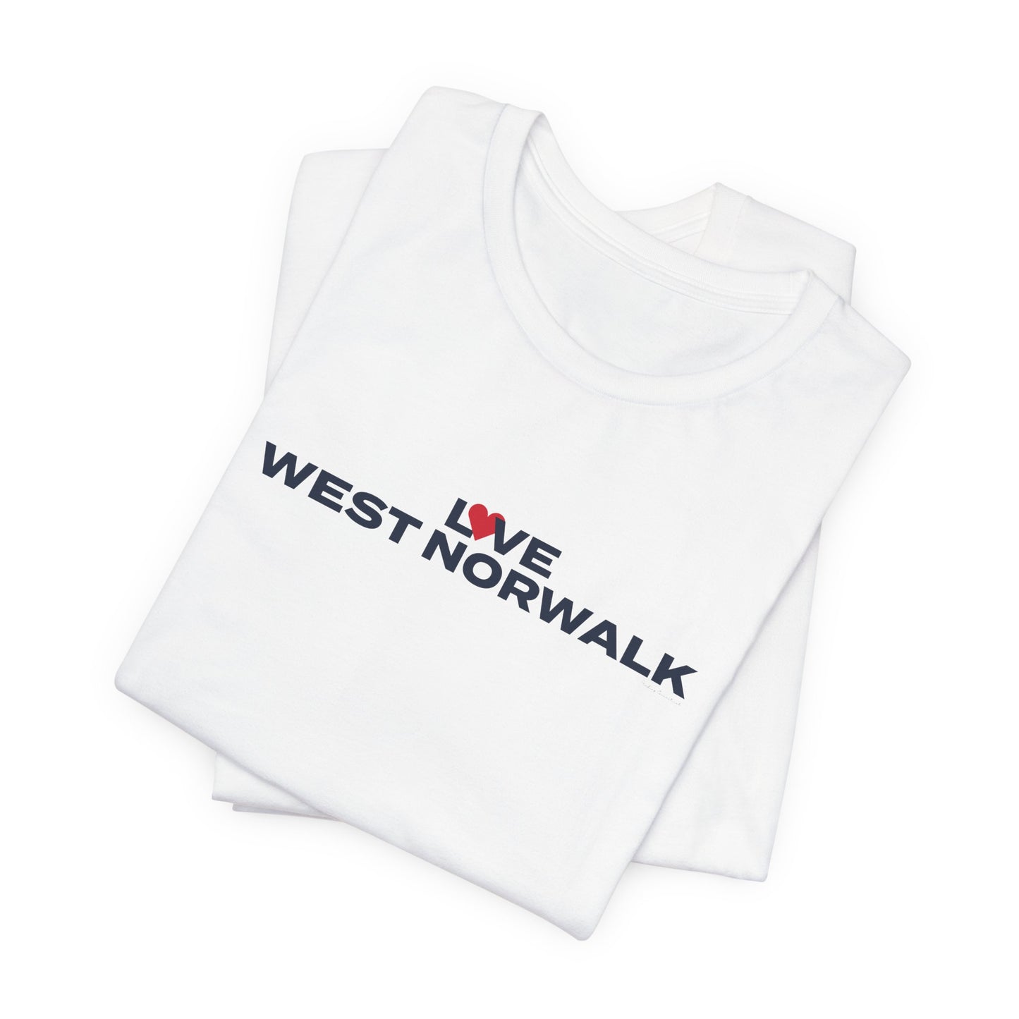 Love West Norwalk Unisex Jersey Short Sleeve T-Shirt
