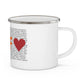 Ridgefield Love Enamel Camping Mug