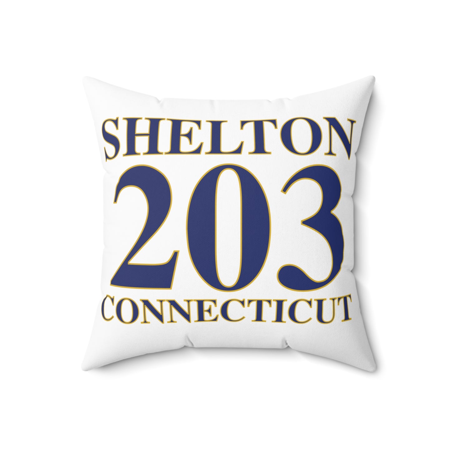 Shelton 203 Connecticut Spun Polyester Square Pillow