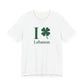 I Clover Lebanon Unisex Jersey Short Sleeve T-Shirt