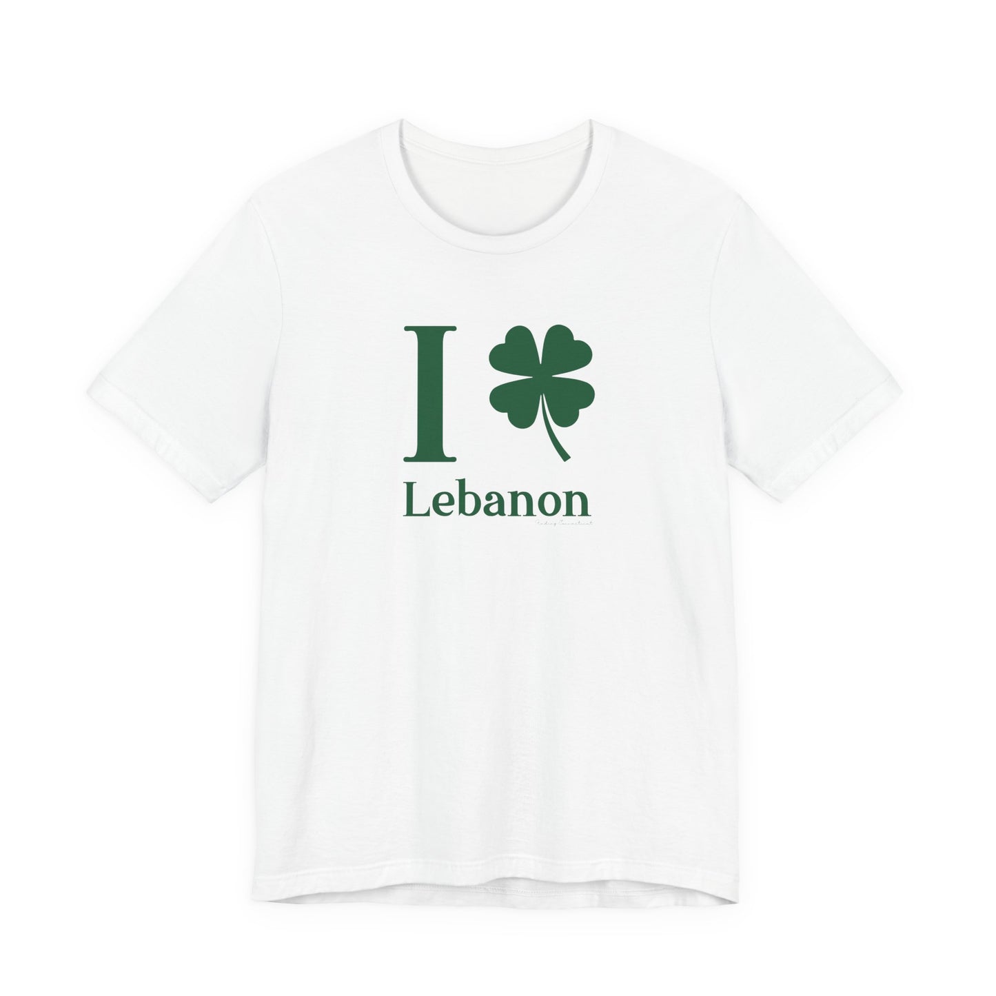 I Clover Lebanon Unisex Jersey Short Sleeve T-Shirt