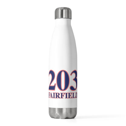 203 Fairfield Red, White & Blue 20oz Insulated Bottle