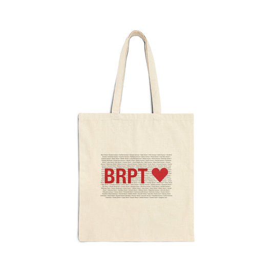 Bridgeport Love Cotton Canvas Tote Bag