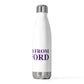 Just a kid from Stamford 20oz Insulated Bottle