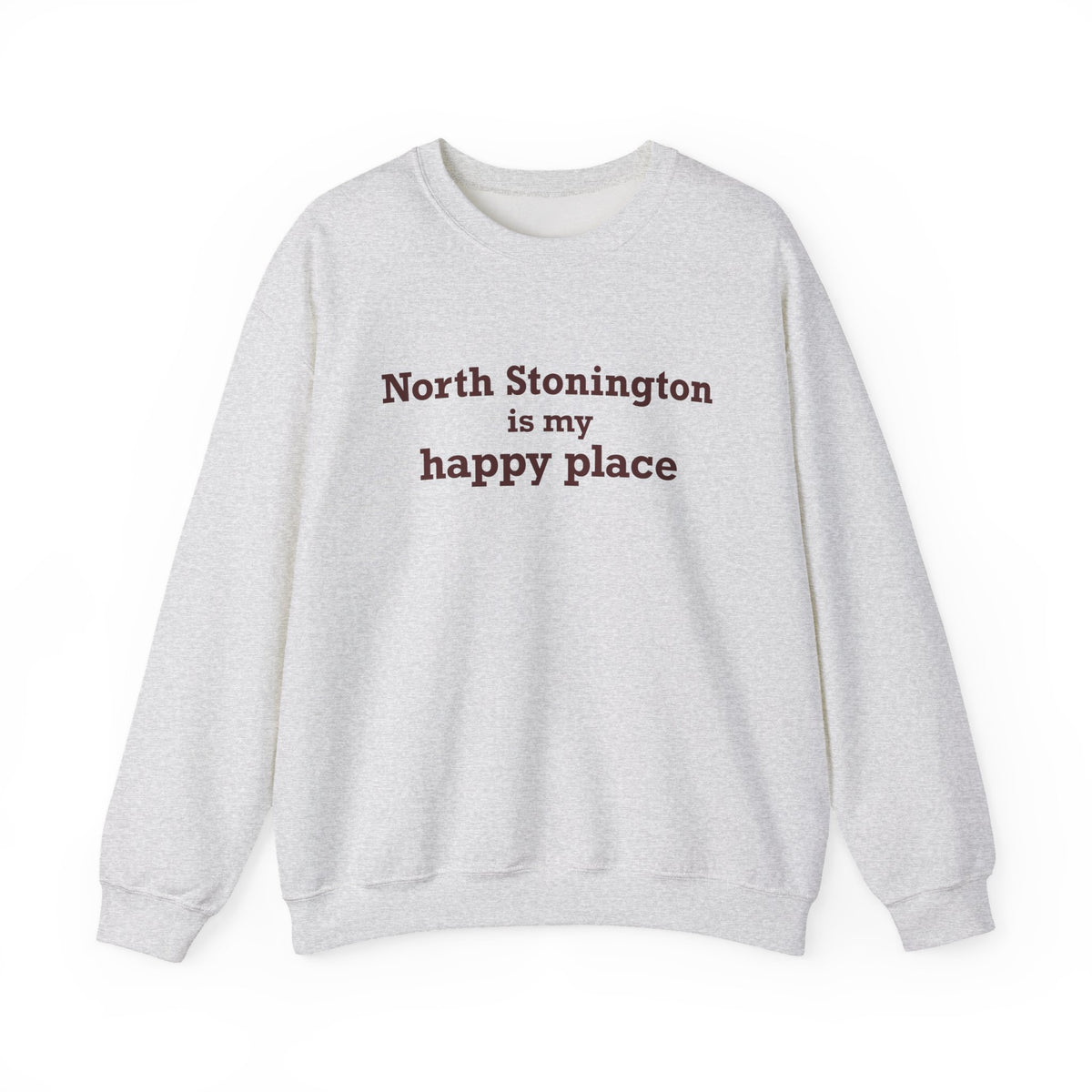 North Stonington is My Happy Place Unisex Heavy Blend™ Crewneck Sweatshirt