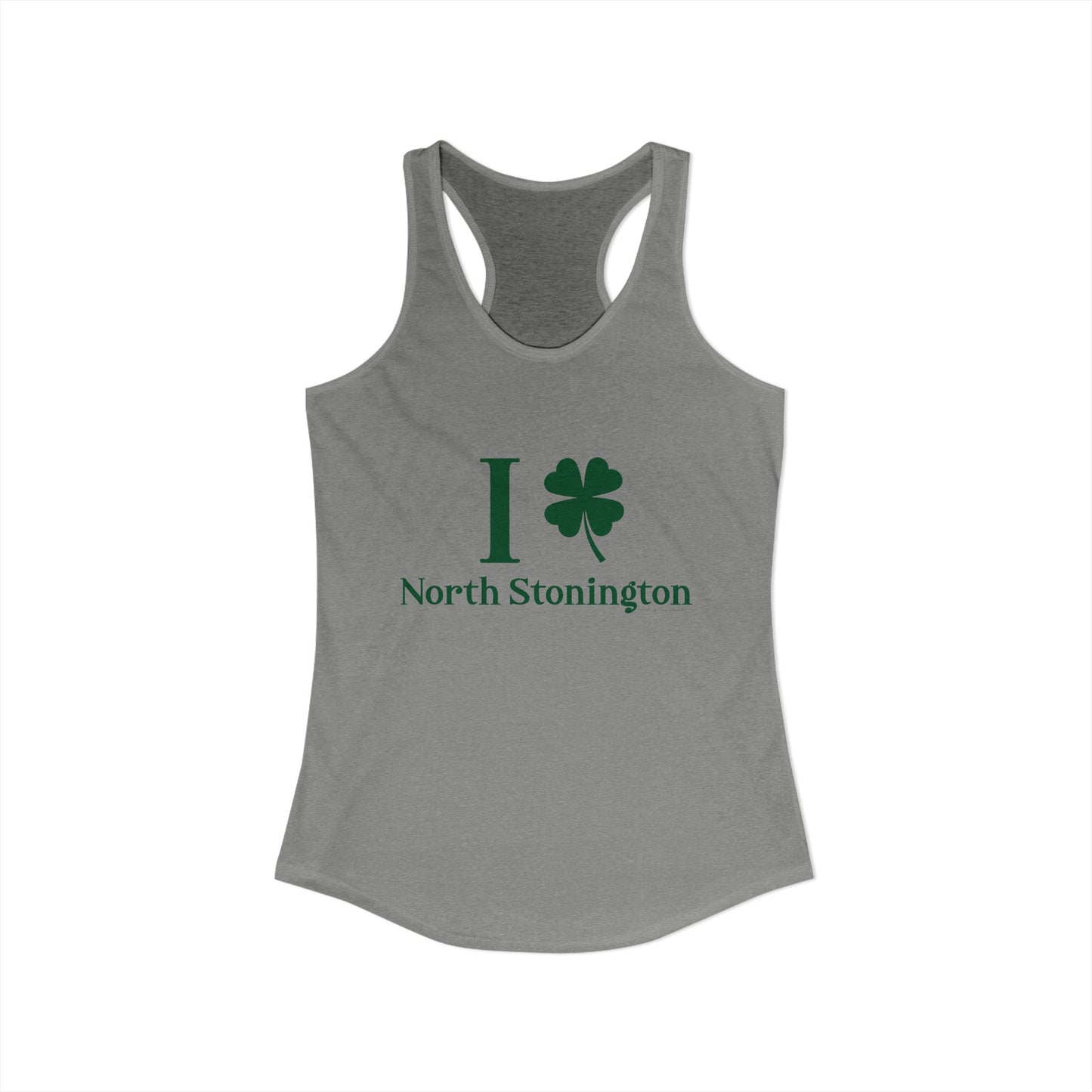 I Clover North Stonington Women's Ideal Racerback Tank