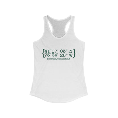 Norwalk Coordinates Women's Ideal Racerback Tank Top Shirt