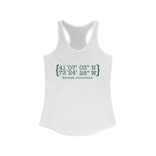 Norwalk Coordinates Women's Ideal Racerback Tank Top Shirt