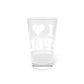 I Heart FFLD Pint Glass, 16oz