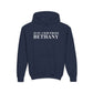 Just a kid from Bethany Youth Heavy Blend Hooded Sweatshirt