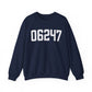 06247 Hampton CT Zip Code Unisex Heavy Blend™ Crewneck Sweatshirt