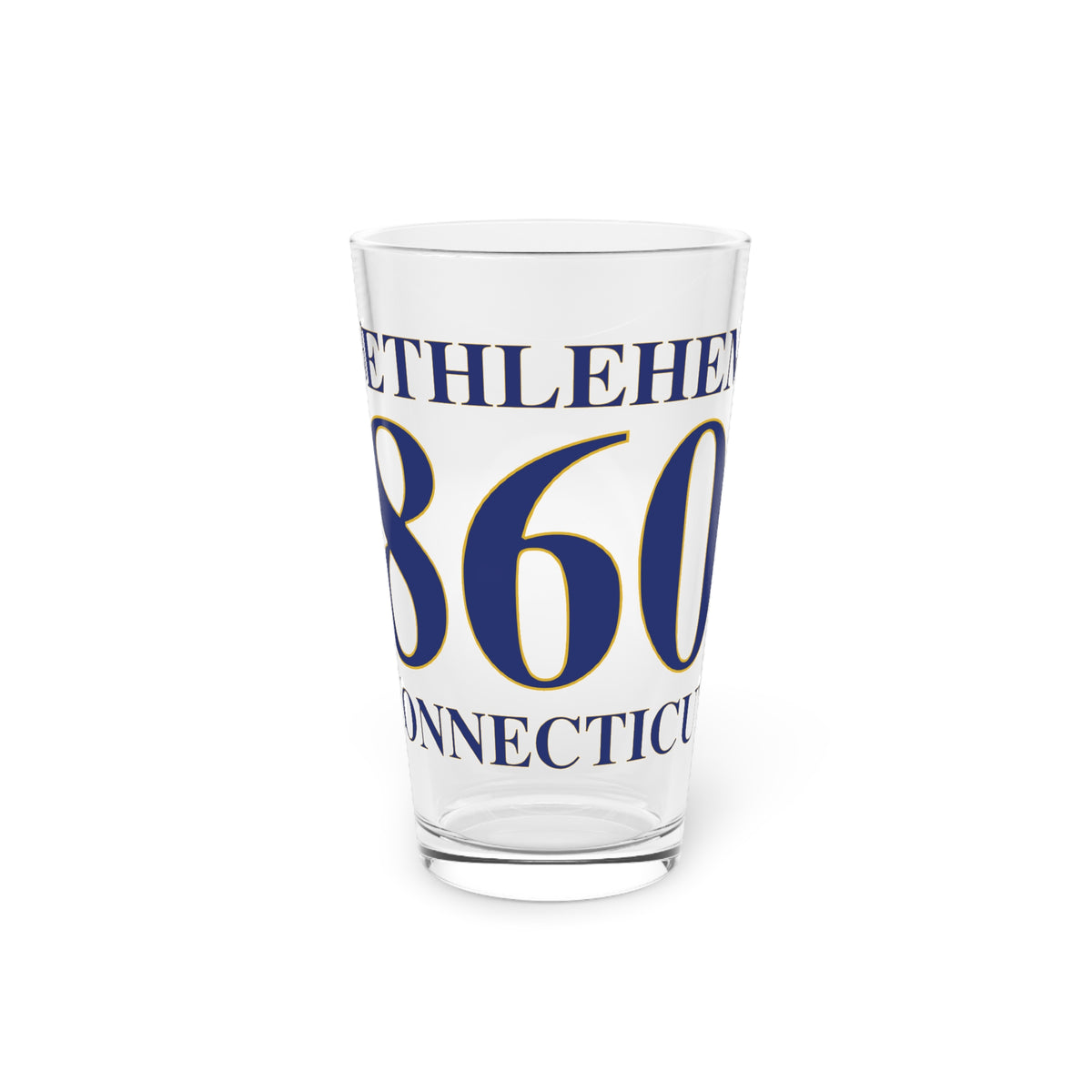 Bethlehem 860 Connecticut Pint Glass, 16oz