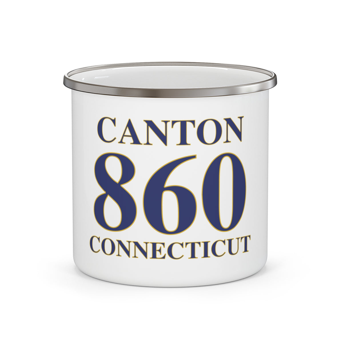 Canton 860 Connecticut Enamel Camping Mug