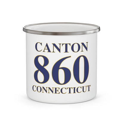 Canton 860 Connecticut Enamel Camping Mug