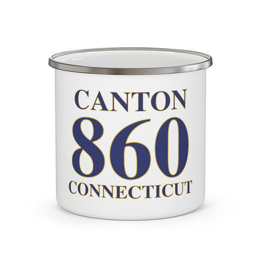 Canton 860 Connecticut Enamel Camping Mug