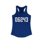 06243 Killingly  CT Zip Code Women's Ideal Racerback Tank Top