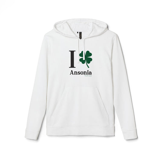 I Clover Ansonia adidas Unisex Fleece Hoodie