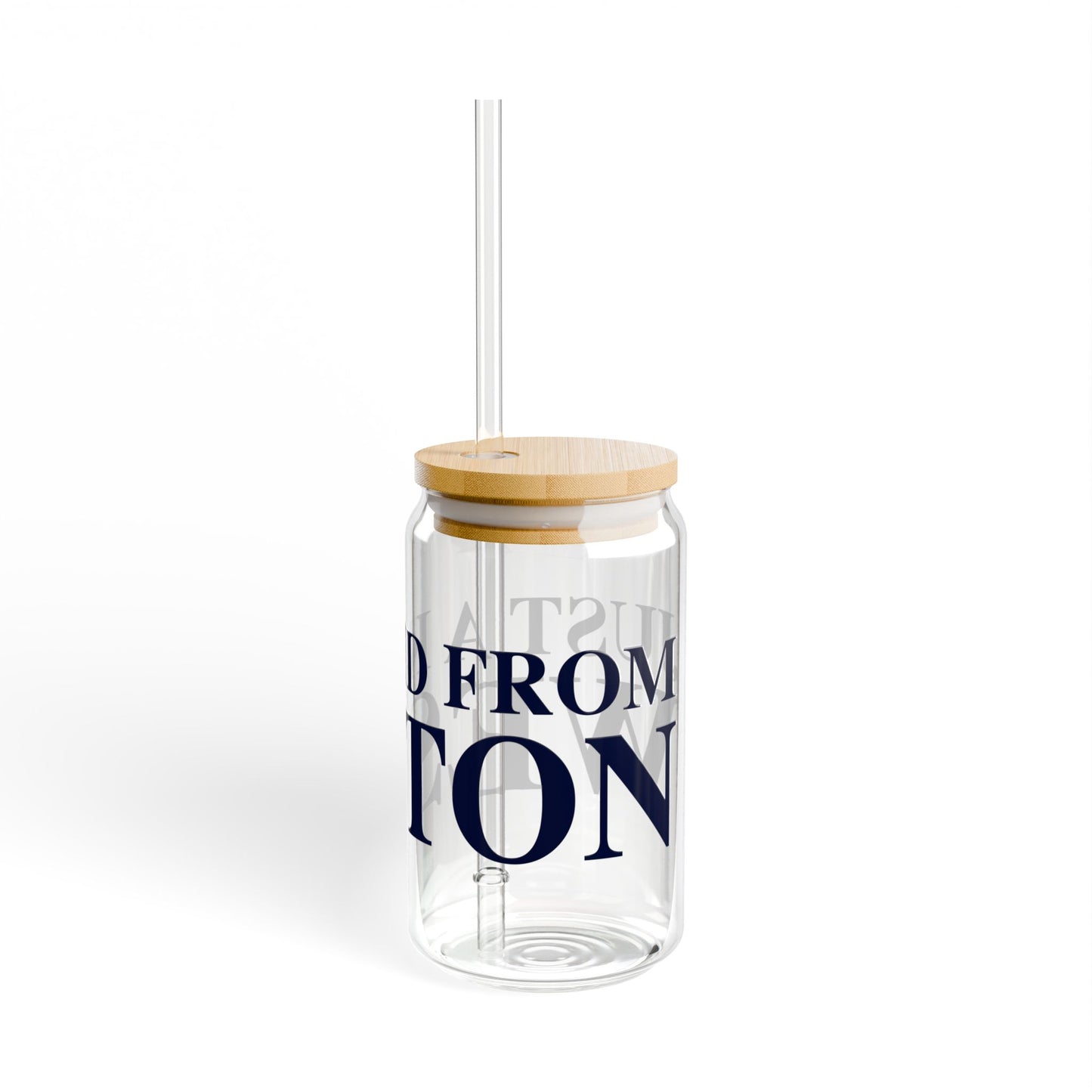 Just a kid from Weston Sipper Glass, 16oz