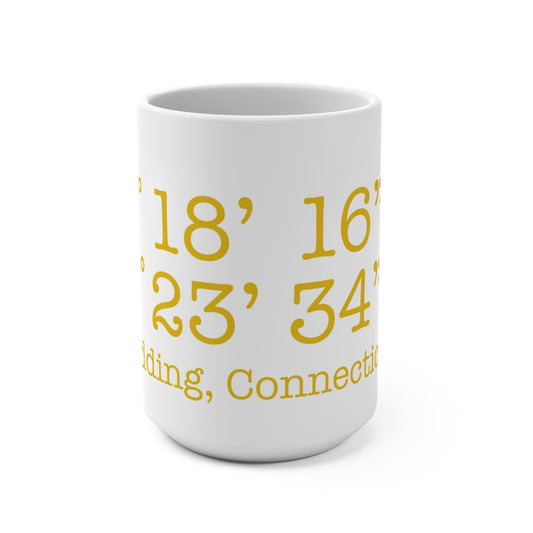 Redding Coordinates Mug 15oz