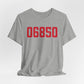 06850 Norwalk Connecticut Zip Code Unisex Jersey Short Sleeve T-Shirt