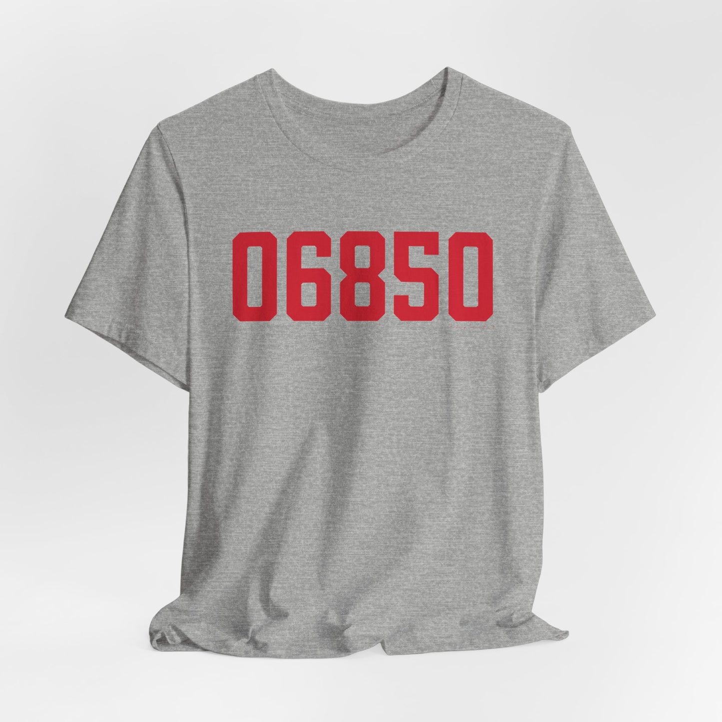 06850 Norwalk Connecticut Zip Code Unisex Jersey Short Sleeve T-Shirt