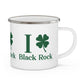 I Clover Black Rock Enamel Camping Mug