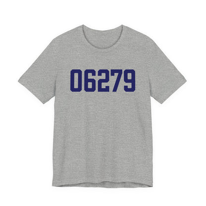 06279 Willington Connecticut Zip Code Unisex Jersey Short Sleeve T-Shirt