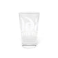 860 Deep River Pint Glass, 16oz