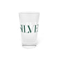 41 Tilt Silvermine Pint Glass, 16oz